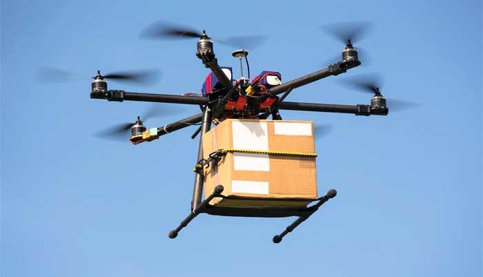 Pengiriman drone
