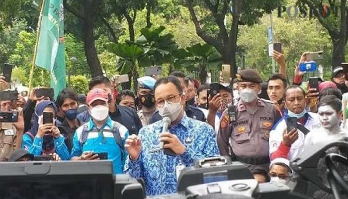 anies baswedan dan buruh