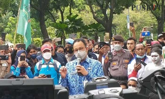 anies baswedan dan buruh