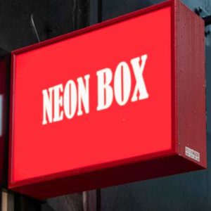 neon box