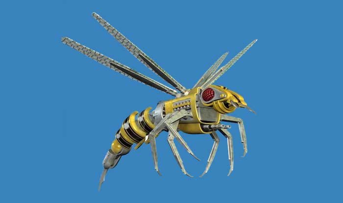 robot lebah