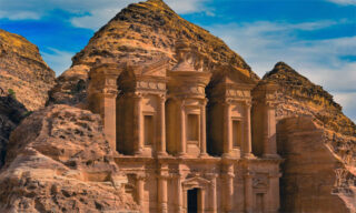 kota kuno petra yordania