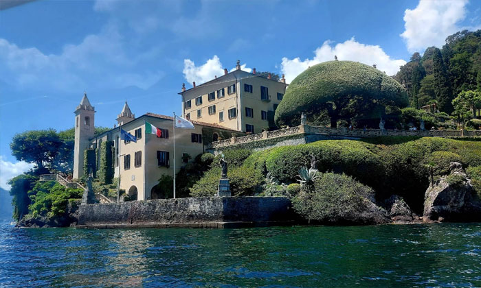 villa balbiano di tepi danau como
