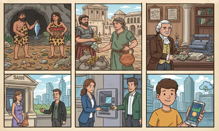 Sejarah Perkembangan Mata Uang